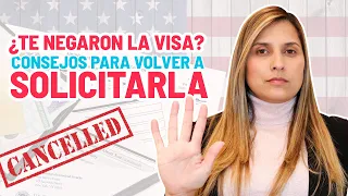 ¿Qué hacer si me negaron la visa? ¿Se puede solicitar nuevamente?