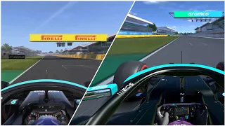 F1 2021 VS ASSETTO CORSA DIRECT COMPARISON! WHO WINS?!