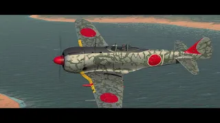 [WarThunder cinematic] Ki-44-II otsu 二式戦闘機二型乙