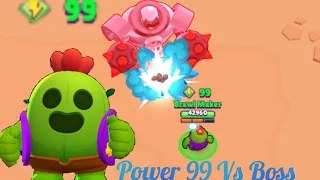 Brawl Stars-Power 99 Brawlers vs Boss(Robot)