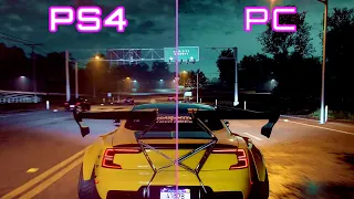 Need for Speed: Heat - PC / PS4 Pro - 4K Graphics Comparison