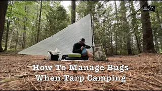 How I Deal With Bugs When I'm Camping With A Tarp