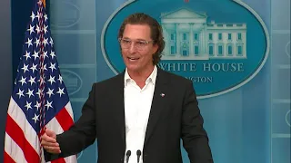 Matthew McConaughey full White House speech on Uvalde shooting