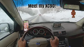 Meet Thor! 2010 Volvo XC90 V8 POV Snowy Drive