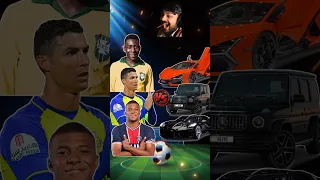 Pele & Ronaldo & Mbappe VS Lamborghini & Mercedes & Bugatti 😲🚗🔥🔥