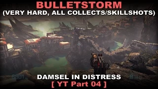 Bulletstorm Walkthrough part 4 [Very hard + ALL Collectables / Skillshots] ( No commentary ✔ )