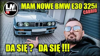 ZNALAZŁEM PIĘKNE BMW E30 CABRIO 325i STAN KOLEKCJONERSKI