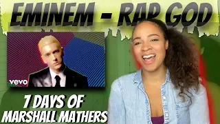 Eminem - Rap God (Reaction) | 7 DAYS OF MARSHALL MATHERS