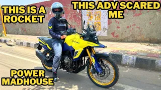 VSTROM 800DE IS A POWER MADHOUSE | THIS ADV FEELS LIKE A SPORTSBIKE | FIRST RIDE IMPRESSIONS |