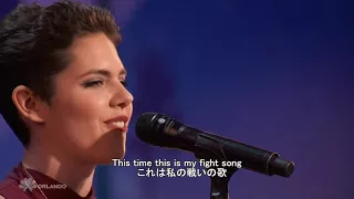 「人は困難を乗り越えると強くそして美しく輝く」  Calysta Bevier gets Simon Cowell's Golden Buzzer 簡易日本語訳