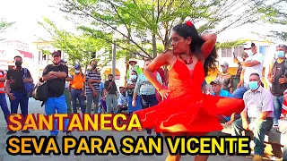 #SANTANECA Y LA BURRA VIEJA Y SEVAN PARA SANVICENTE LAS CUMBIAS PREDILECTAS DE LA CHIQUIGUIKY