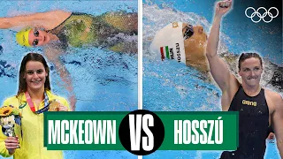 Kaylee McKeown 🆚 Katinka Hosszú - 100m backstroke | Head-to-head