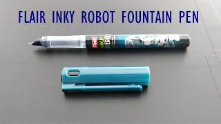 Flair Inky Robot Fountain Pen Indian Rupees 50 in Tamil - 176