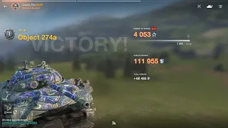 Object 274a & ISU~152 Clan Platoon / 3914 dmg combined 🥈Granite_Pine & 🥉Bigbiter (NHP)🤝 WotBlitz