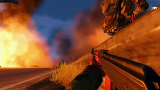 КРАСИВАЯ БОМБЁЖКА ГДР ARMA 3