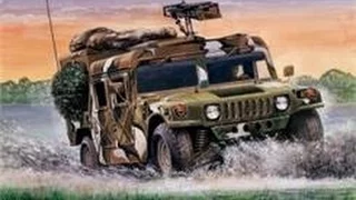 M998 Desert Patrol 1 35 Italeri model kit 1080 p HD Part 1