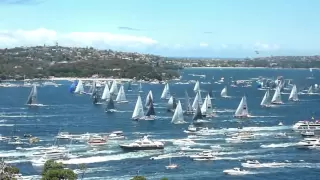 Sydney to Hobart Yacht Race Start, Boxing Day 2013