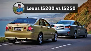 Lexus IS200 vs IS250 - Battle of the Baby Lexus