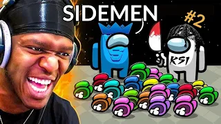 TWO HOURS OF SIDEMEN AMONG US #2 Funny Moments