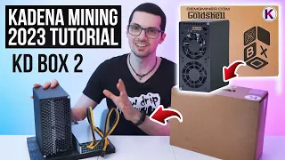 2023 Kadena (KDA) Mining Tutorial - KD BOX 2 Review & Test