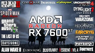 RX 7600 XT 16GB - Test in 25 Games (1440P)