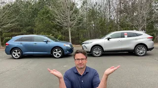 Comparing 2021 Venza vs 2009 Venza: Let's See Just How Much it Changed