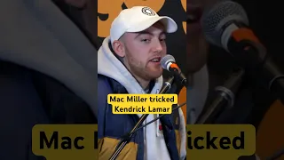 Mac Miller tricked Kendrick Lamar #macmiller #music #interview #rap #mac #kendricklamar #trick #