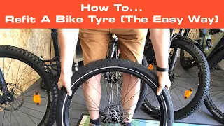 Refitting a tyre on your Riese & Müller e-bike - the easy way!