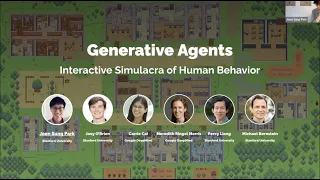 Joon Sung Park | Generative Agents: Interactive Simulacra of Human Behavior