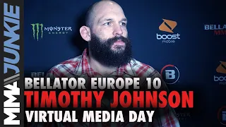 Timothy Johnson can only 'do better' in Kongo rematch | Bellator Europe 10 pre-fight interview