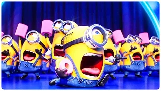 Despicable Me 3 "Dancing Minions" Extended Movie Clip +Trailer (2017) Steve Carell Animated Movie HD