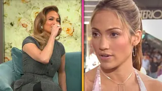 Jennifer Lopez REACTS to Old 'TRL' Interview