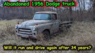 1956 Dodge last on the road 34 years ago, will it run and drive?