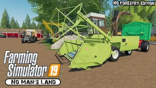 Chaff harvest, Bought new land! ★ Farming Simulator 2019 Timelapse ★ No Man's Land ★ 75