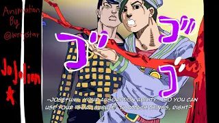 Jojolion animation (Josefumi and Kira)