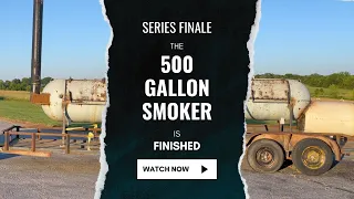 EPIC 500 Gallon Texas Style Backyard Smoker! | Full Pit Reveal