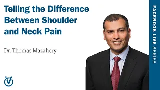 Telling the Difference Between Shoulder and Neck Pain