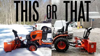 Front Mount Vs Rear Mount Snowblowers - Which Is Best?