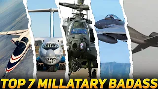 Top 7 Badass Aircrafts of the US Military!