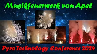 Demoshow / Musikfeuerwerk von Apel Feuerwerk | Pyro Technology Conference 2024 |Feuerwerksameise