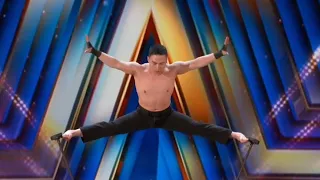 Chen Lei goes to new heights with a Hand Balancing Act | Auditions | AGT 2023
