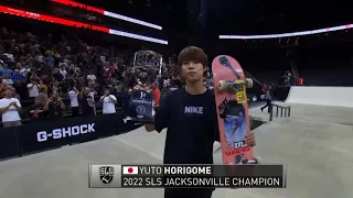 Top 5 Yuto Horigome 9 Clubs SLS 2023 | Best Trick