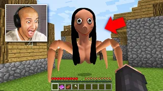 I FOUND SPIDER MOMO IN MINECRAFT!