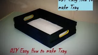 DIY Easy | How to make Tray / Organizer | Made with Cardboard |