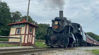 Strasburg Rail Road 89: Rolling through the hot summer Lancaster countryside