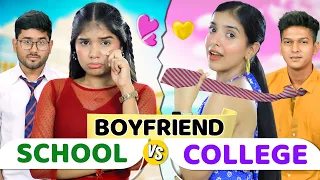 My First BOYFRIEND In School vs College | Student Life | Anaysa