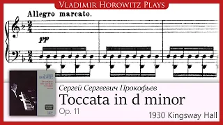 Prokofiev: Toccata, Op. 11 [Horowitz 1930/1950]