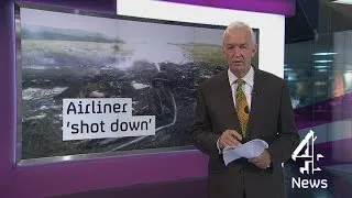 Malaysia Airlines flight MH17 shot down in Ukraine | Channel 4 News