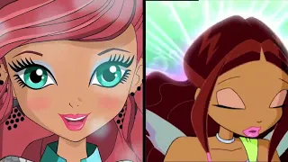 Winx Club   Enchantix Season 3 VS Season 8