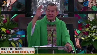 𝗪𝗵𝗮𝘁 𝗮𝗿𝗲 𝘆𝗼𝘂𝗿 𝗙𝗘𝗔𝗥𝗦? | Homily 25 June 2023 with Fr. Jerry Orbos, SVD on 12th Sunday in Ordinary Time